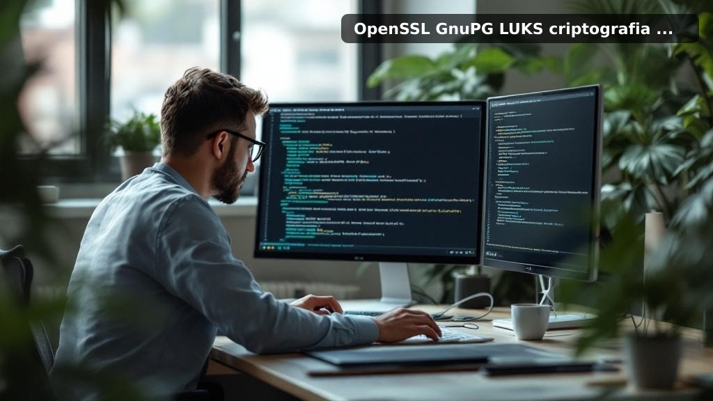 OpenSSL GnuPG LUKS: Comparativo de Ferramentas de Criptografia