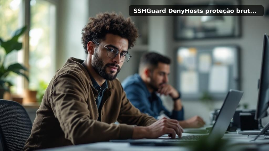 SSHGuard DenyHosts proteção contra brute force SSH