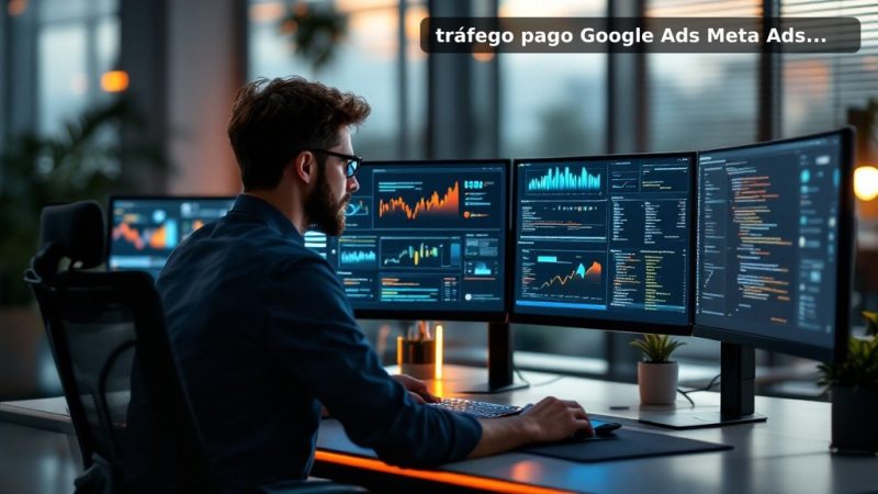 Tráfego Pago Google: Otimizando Seus Anúncios no Google Ads e Meta Ads