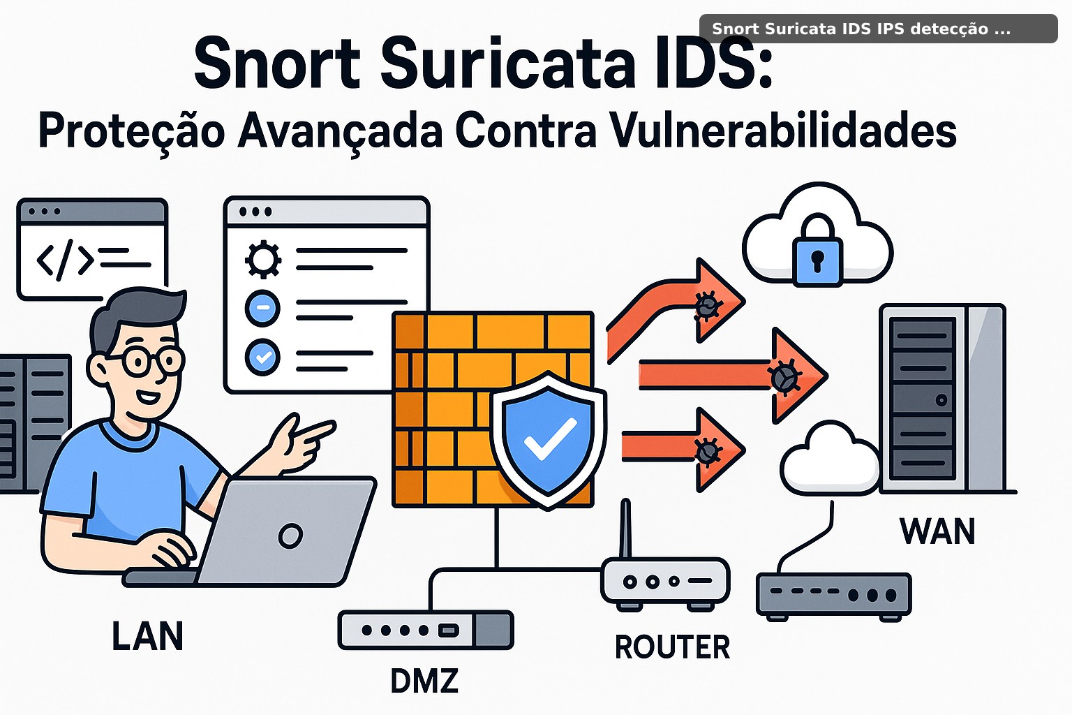 Snort Suricata IDS: Proteção Avançada Contra Vulnerabilidades