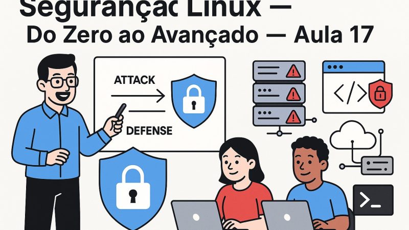 Aula 17: ClamAV — antivírus open source para Linux: instalação, configuração e automação