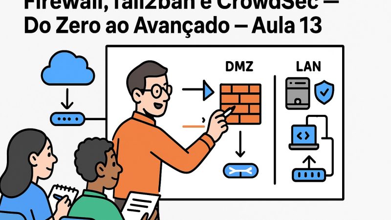 Aula 13: fail2ban — proteção de SSH, Nginx, Apache e Postfix