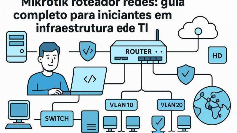 Mikrotik roteador redes: guia completo para iniciantes em infraestrutura de TI