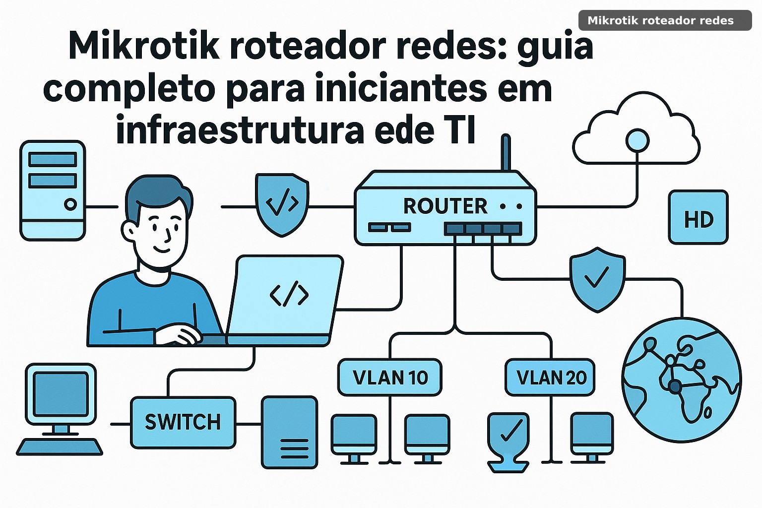 Mikrotik roteador redes: guia completo para iniciantes em infraestrutura de TI
