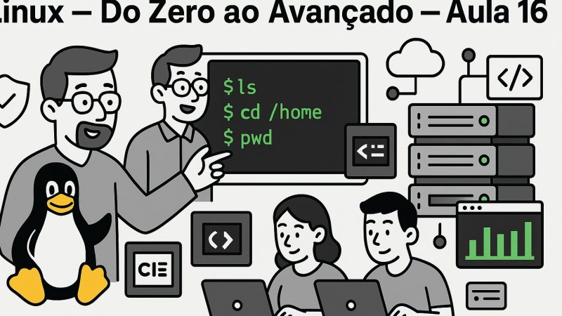 Aula 16: Agendamento de tarefas — cron, crontab e at