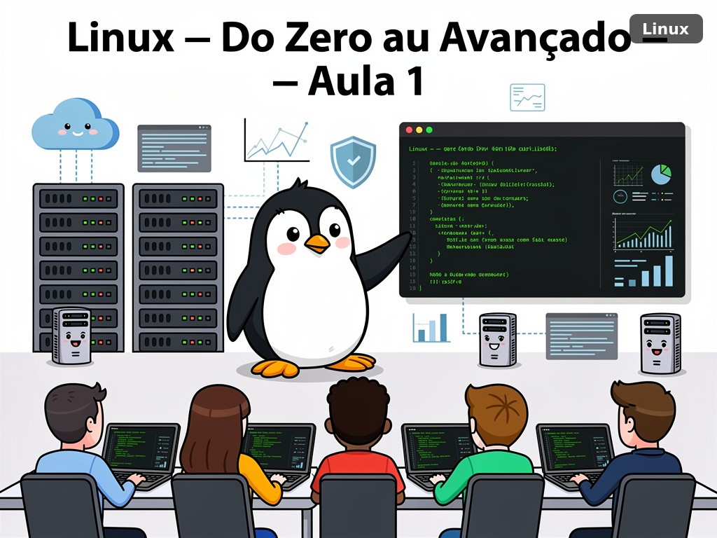 Aula 1: O que é Linux — história, filosofia e por que usar open source
