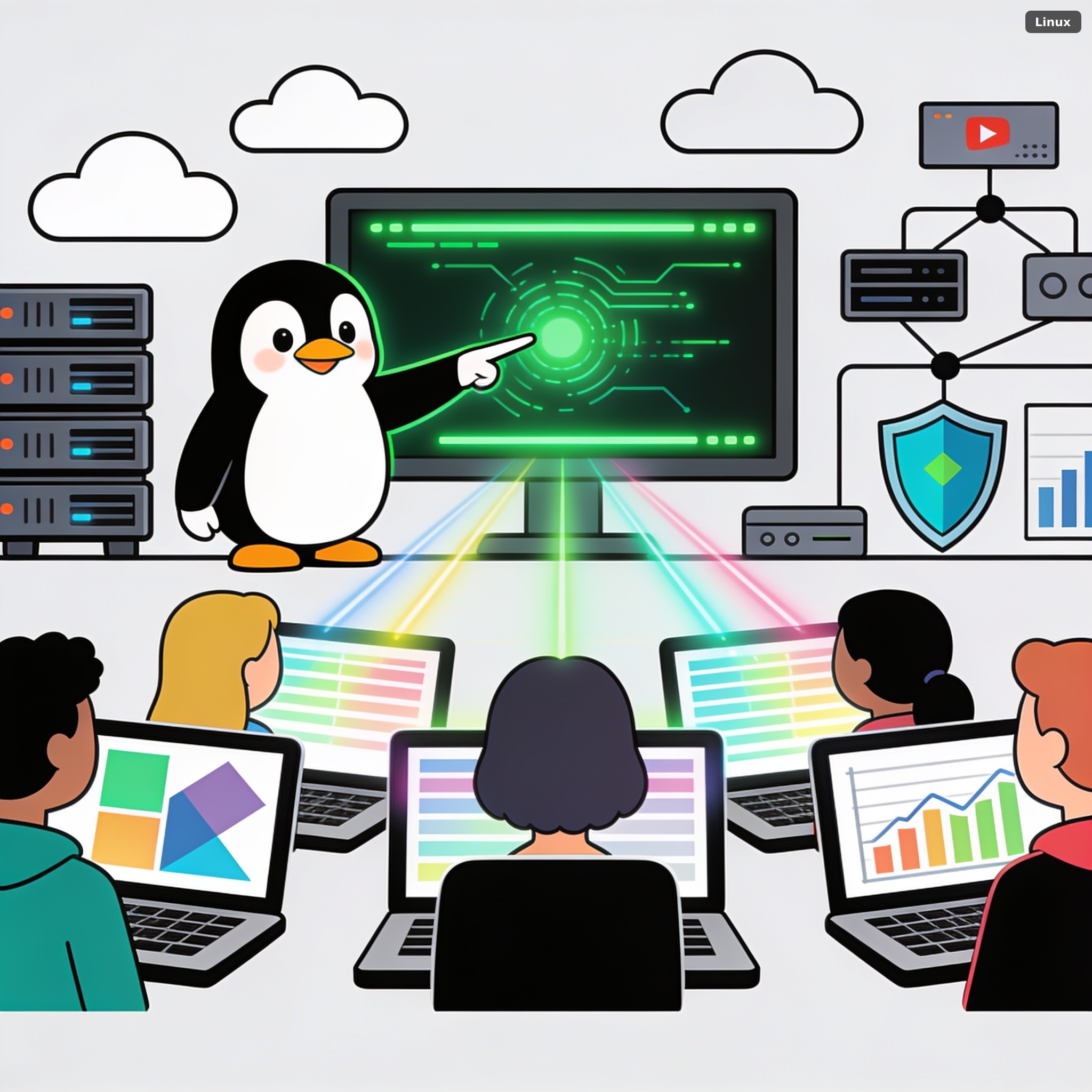 Aula 1: O que é Linux — história, filosofia e por que usar open source
