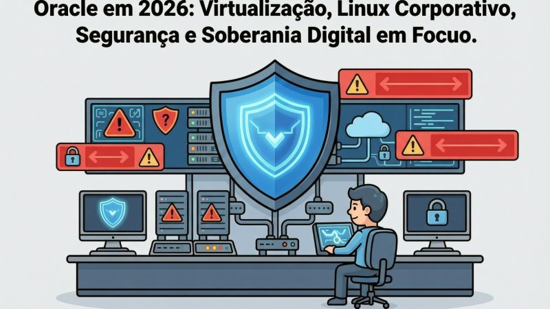 Oracle em 2026: Virtualização, Linux Corporativo, Segurança e Soberania Digital em Foco