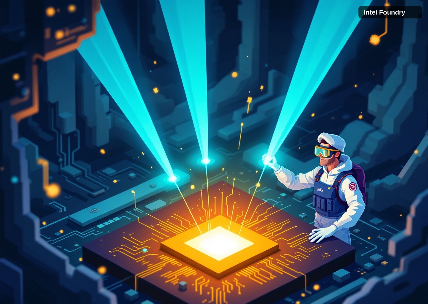 Intel Foundry GPU: Como a Fabricação Própria Redefine as GPUs Intel em 18A