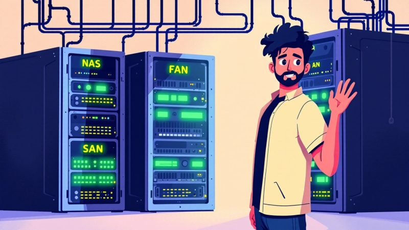 Armazenamento NAS SAN: Guia Completo para Backup Corporativo e Infraestrutura de TI