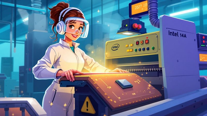 Intel 14A: Processadores com Produção em Alto Volume em 2028 e Risk Production Antecipada para 2027