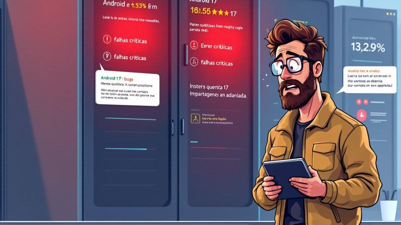 Android falhas: bugs críticos, correções pendentes e o que fazer agora no Android 17