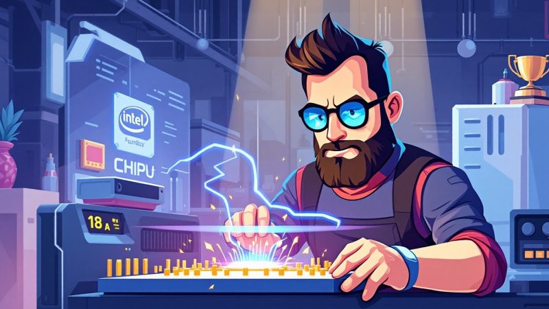 Intel Foundry GPU: O Impacto do Nó 18A nas Placas de Vídeo da Intel em 2026