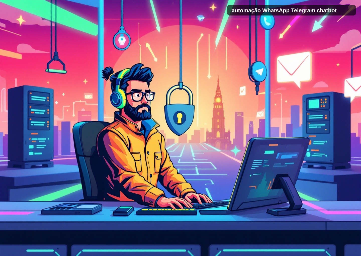 Automação WhatsApp Telegram: Guia Técnico para Chatbots Seguros e Eficientes em 2026