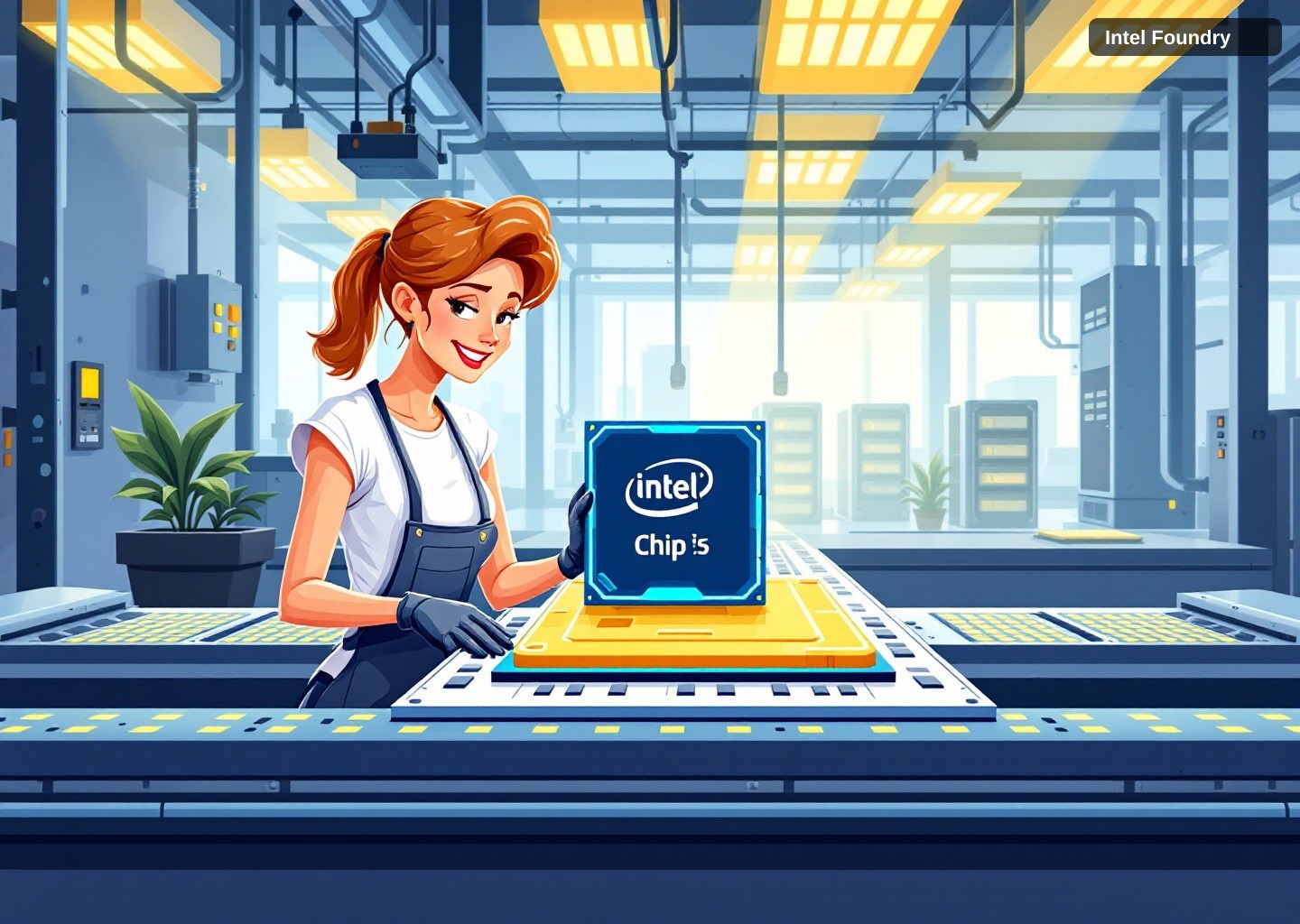 Intel Intel Foundry GPU: Fabricação Própria Acelera Arc e Data Center