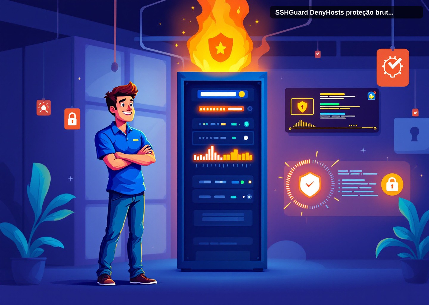SSHGuard e DenyHosts: Proteção Brute Force em SSH
