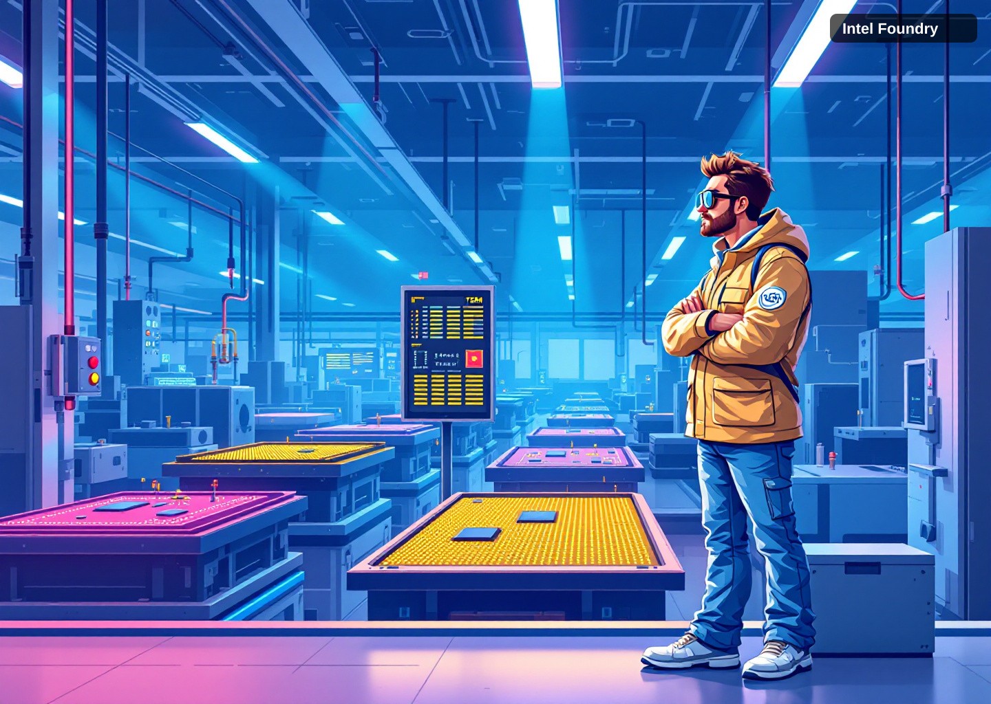 Intel Foundry mercado: oferta bilionária de US$ 20 bi acelera disputa com a TSMC
