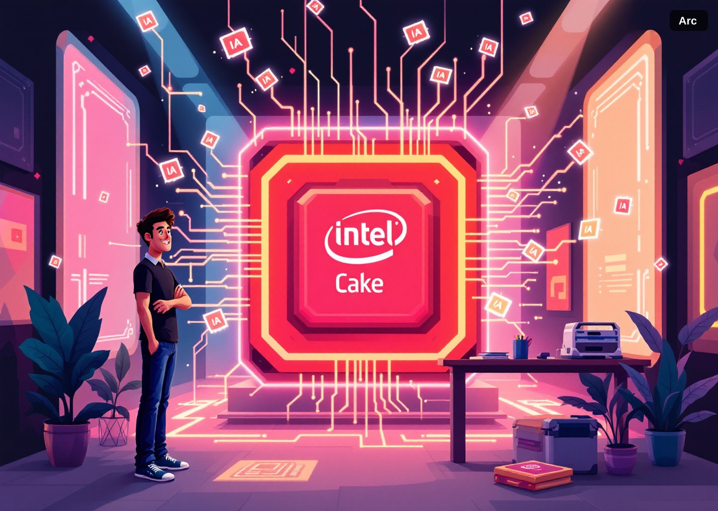 Intel Arc processadores: Panther Lake redefine o AI PC