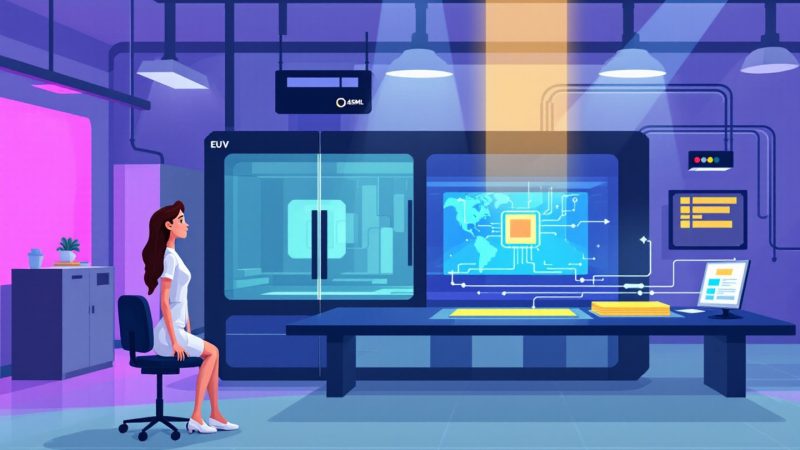 ASML EUV litografia EUV: High-NA na corrida sub-2nm