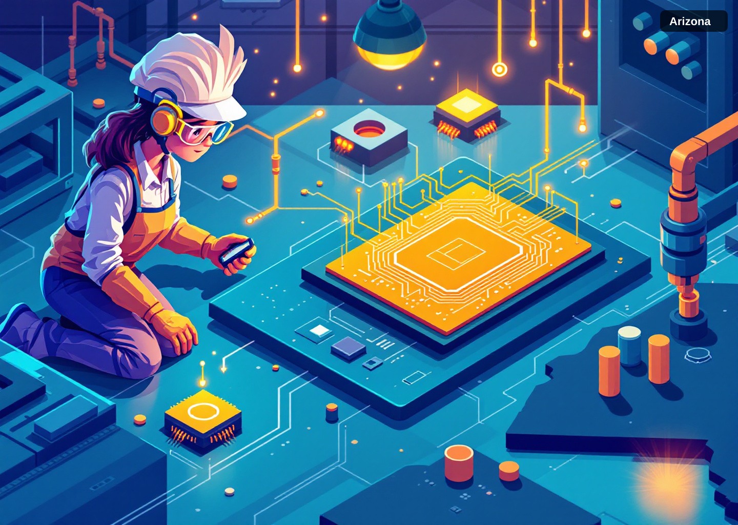 TSMC Arizona geopolítica: custos, IA e o xadrez global