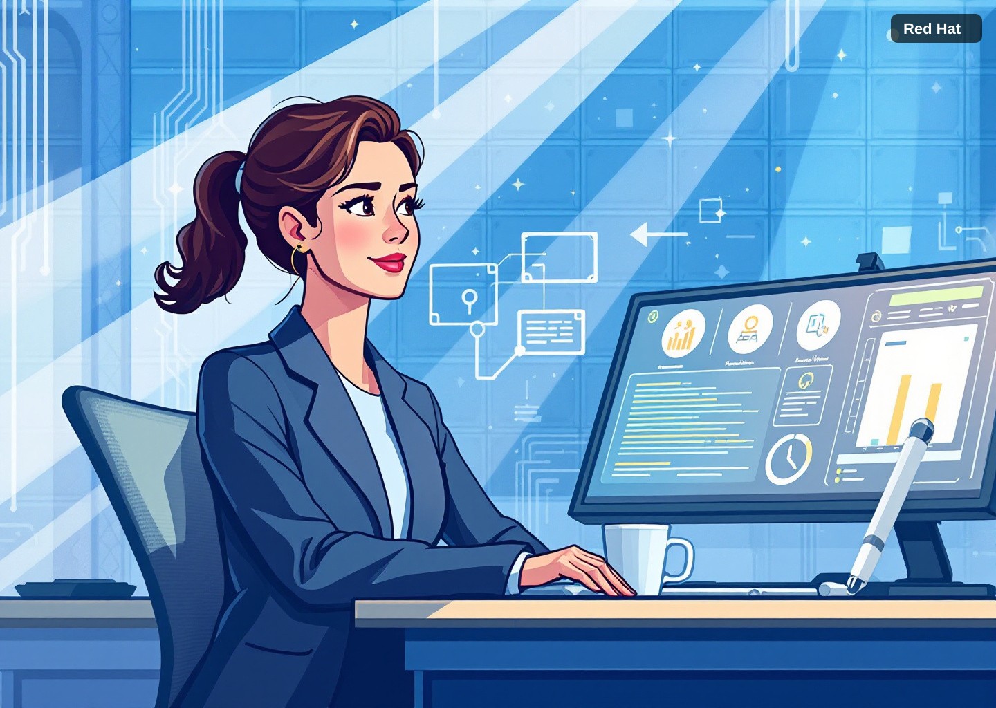 IBM Red Hat mercado: automação e IA redefinem TI corporativa