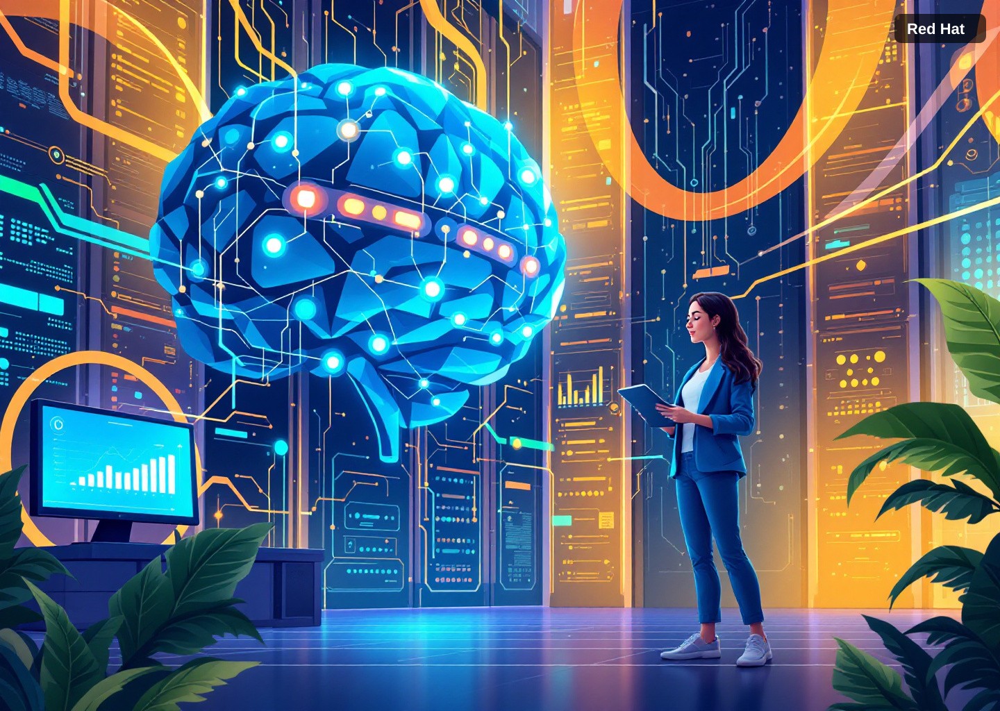 IBM Red Hat inteligência artificial: a nova era da IA empresarial