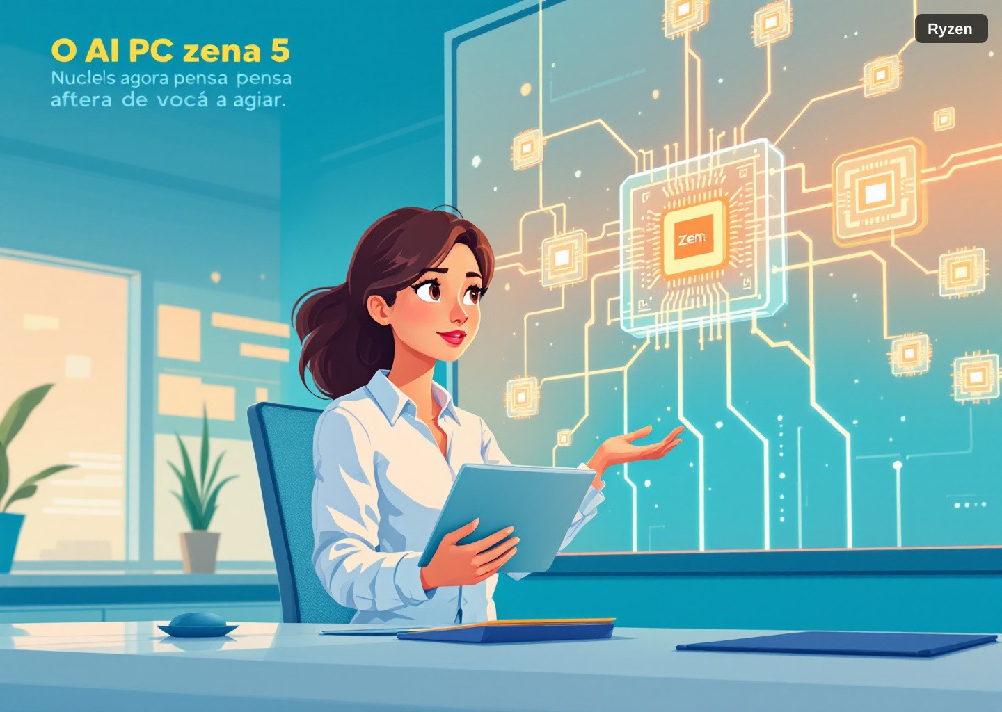 AMD Ryzen IA: NPU, Zen 5 e o Futuro do AI PC em 2026