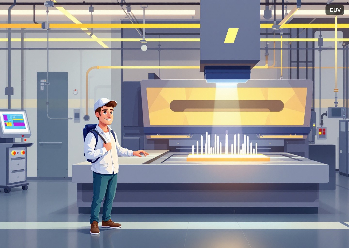 ASML EUV indústria: monopólio da litografia e futuro dos chips