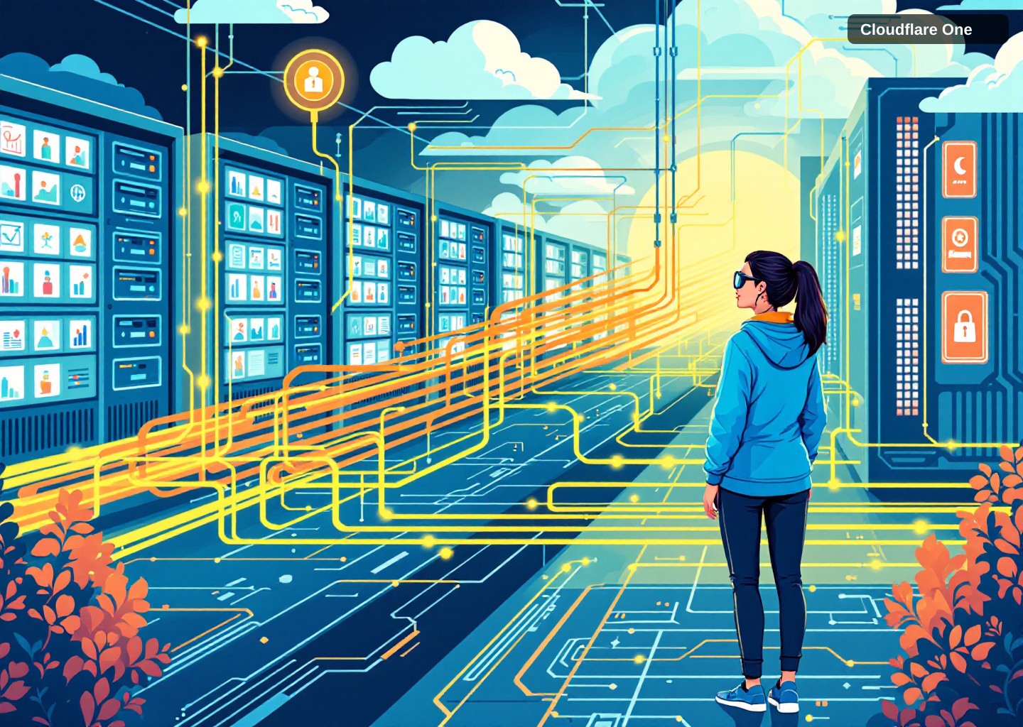 Cloudflare One infraestrutura: a rede global que redefine CDN e SASE