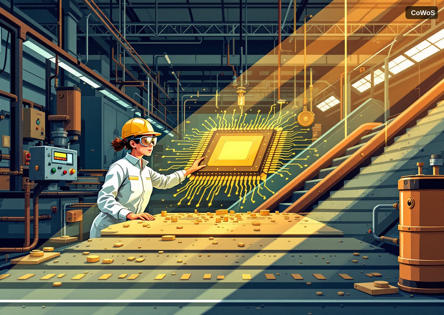 TSMC CoWoS Processo de Fabricação: O Gargalo da IA