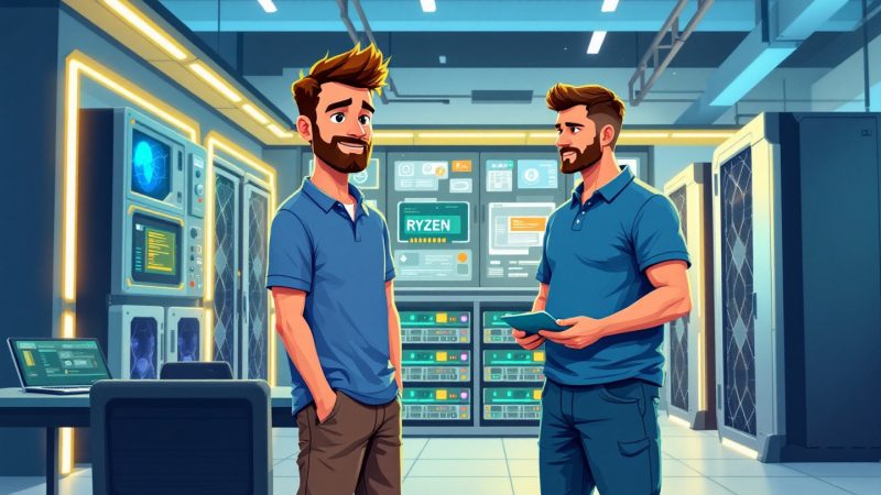 AMD Ryzen Data Center: Zen 5, IA e Servidores em 2026