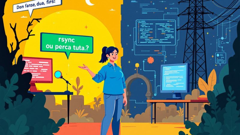Aula 28: Backup no Linux — rsync, tar e estratégias de recuperação