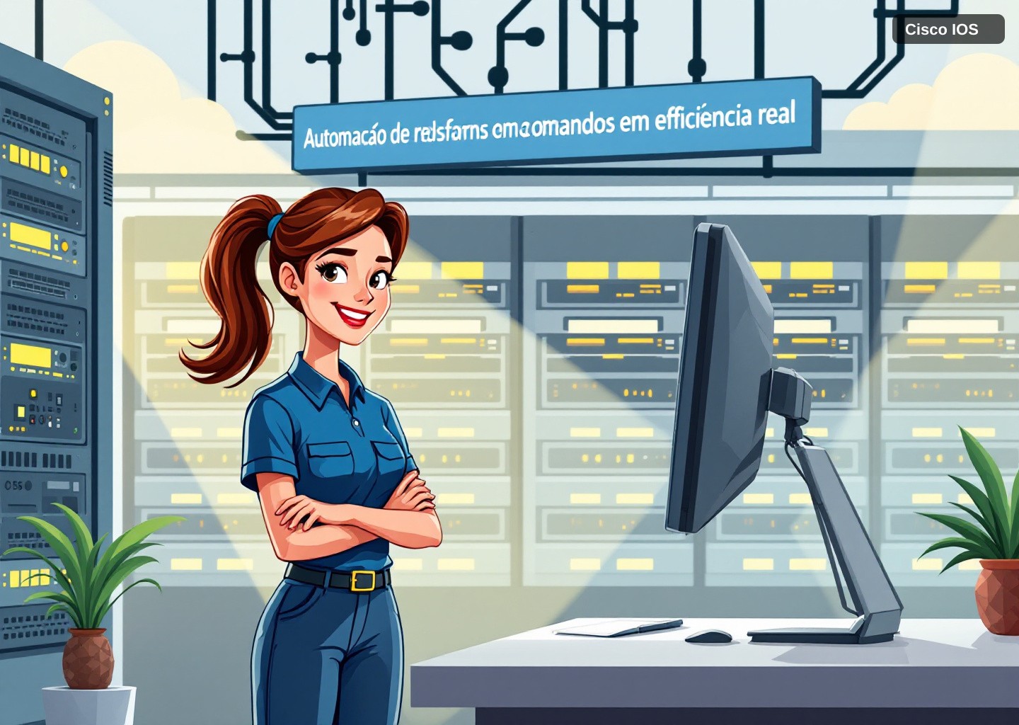 Aula 24: Automação Cisco — EEM, Python e Ansible para redes