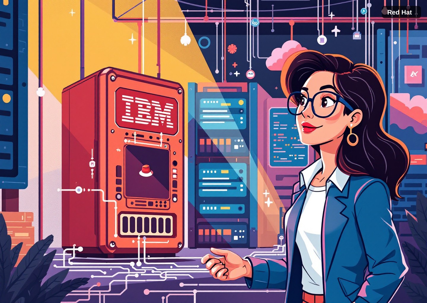 IBM Red Hat infraestrutura: por que o mainframe ainda domina