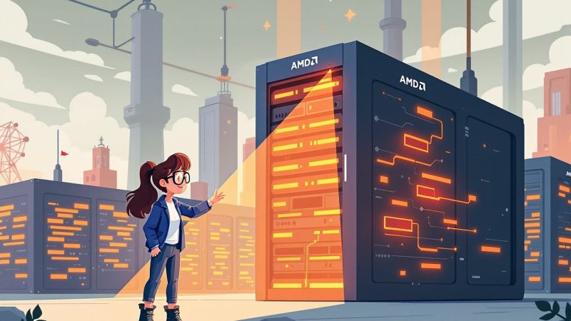 AMD RX 9000 data center: RDNA 4 e o novo front de servidores