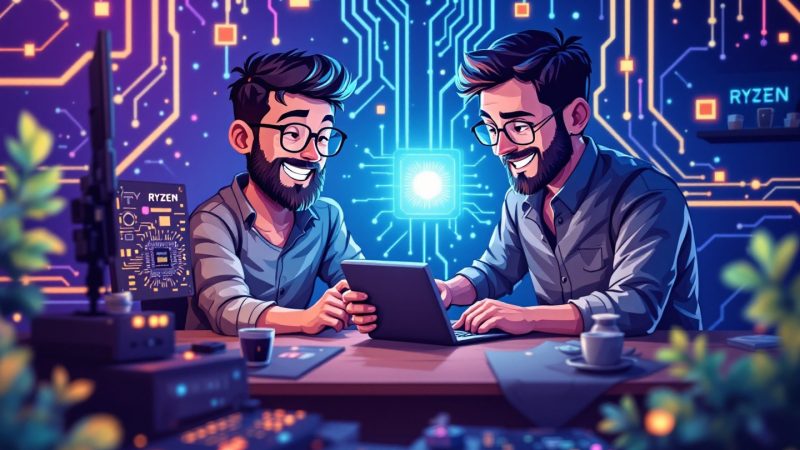 AMD Ryzen IA: NPUs e AI PCs na era da inferência local