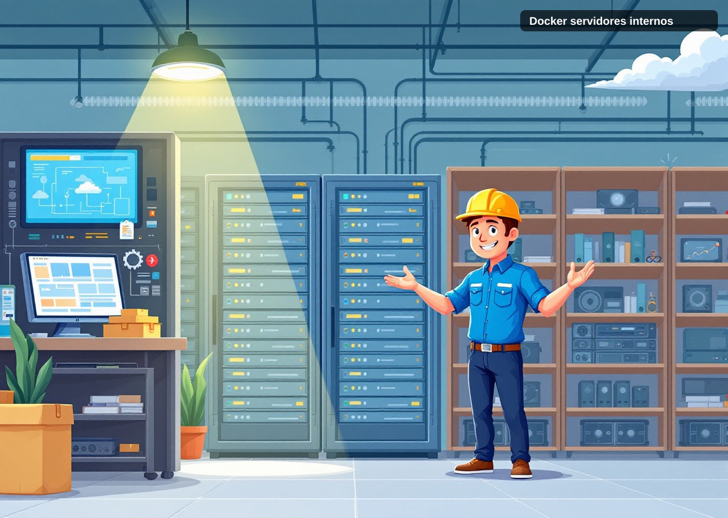Docker servidores internos: quando conteinerizar serviços da empresa
