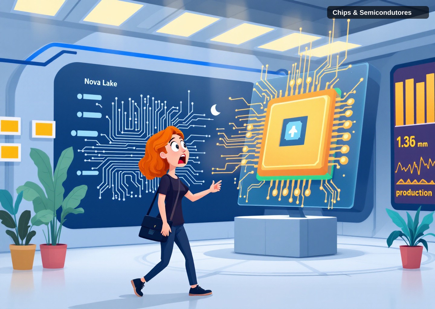 Resumo de chips e semicondutores (02/10): Nova Lake vaza, Vera Rubin em produção, Snapdragon Summit