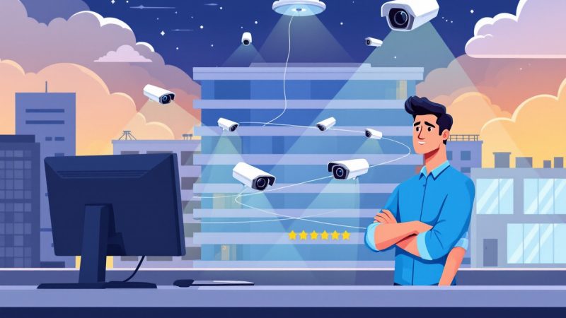 Câmeras IP Corporativas: VLAN, Banda e Segurança na Rede