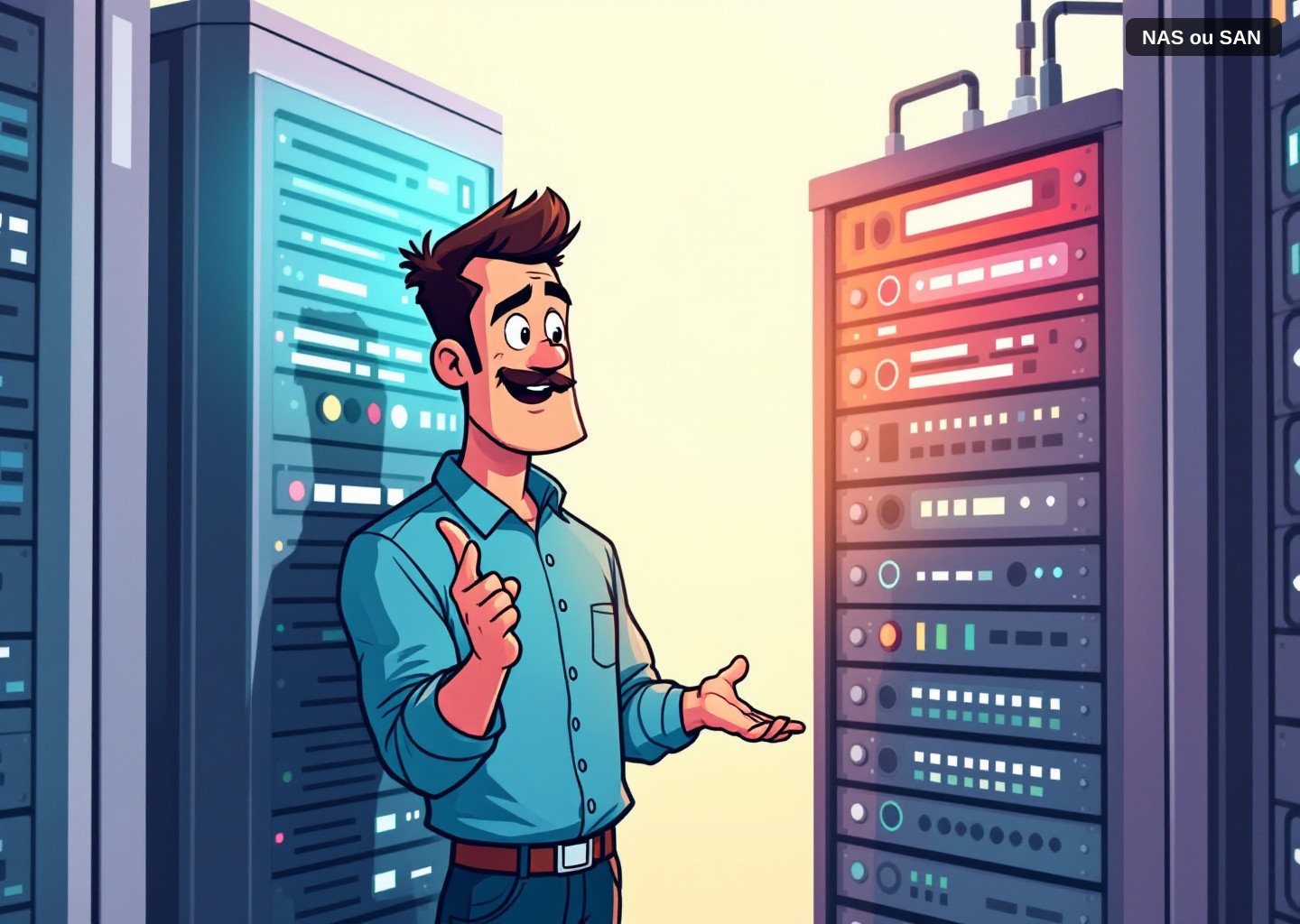 NAS ou SAN: storage corporativo para cada cenário