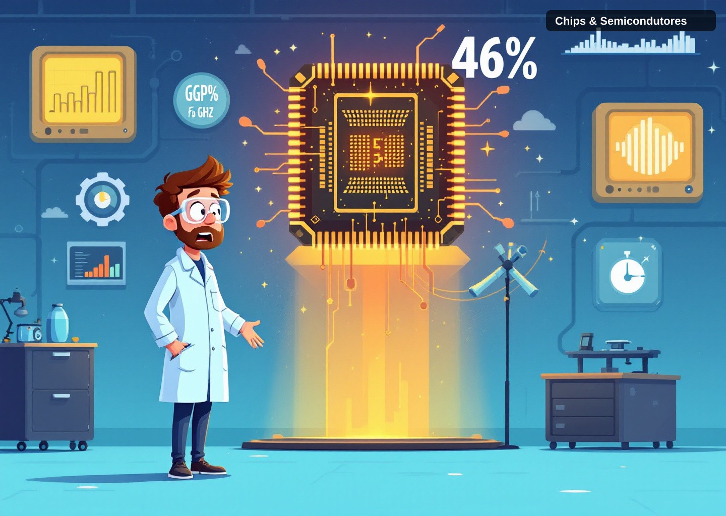Resumo de chips e semicondutores (06/10): Snapdragon 5 GHz, GPUs em queda, Huawei e Qualcomm