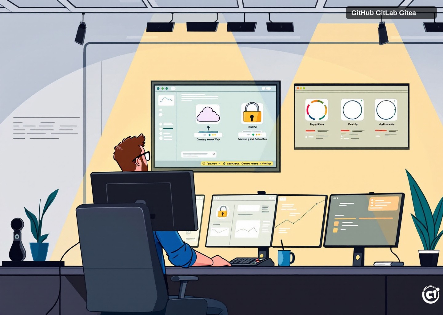 GitHub GitLab Gitea — qual escolher para ambientes corporativos
