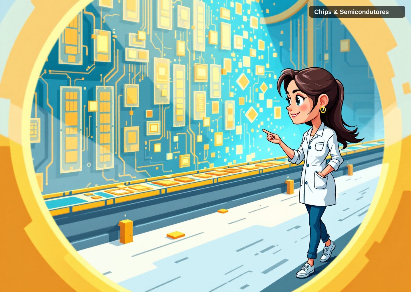 Resumo de chips e semicondutores (08/10): TSMC e CoWoS nos EUA, AMD busca memória Samsung, NVIDIA na ciência