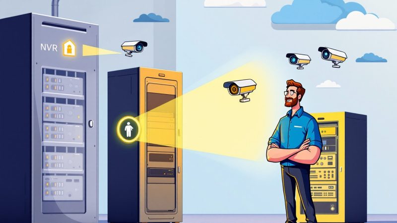 Acesso remoto câmeras: como ver sem expor o NVR