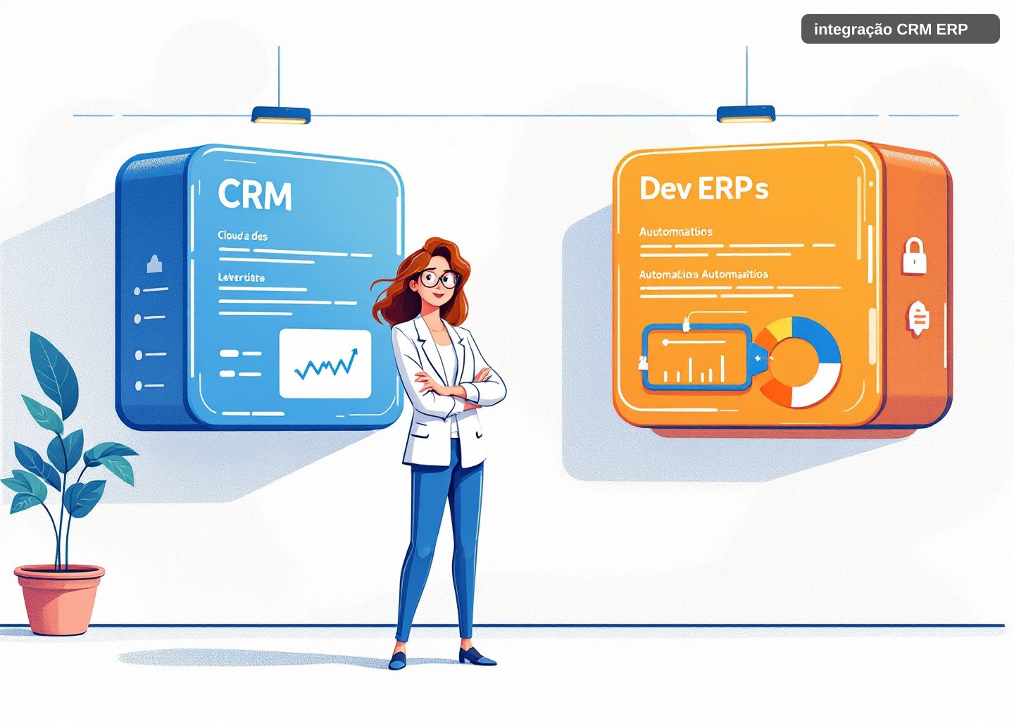 Integração CRM ERP: automação entre sistemas da empresa