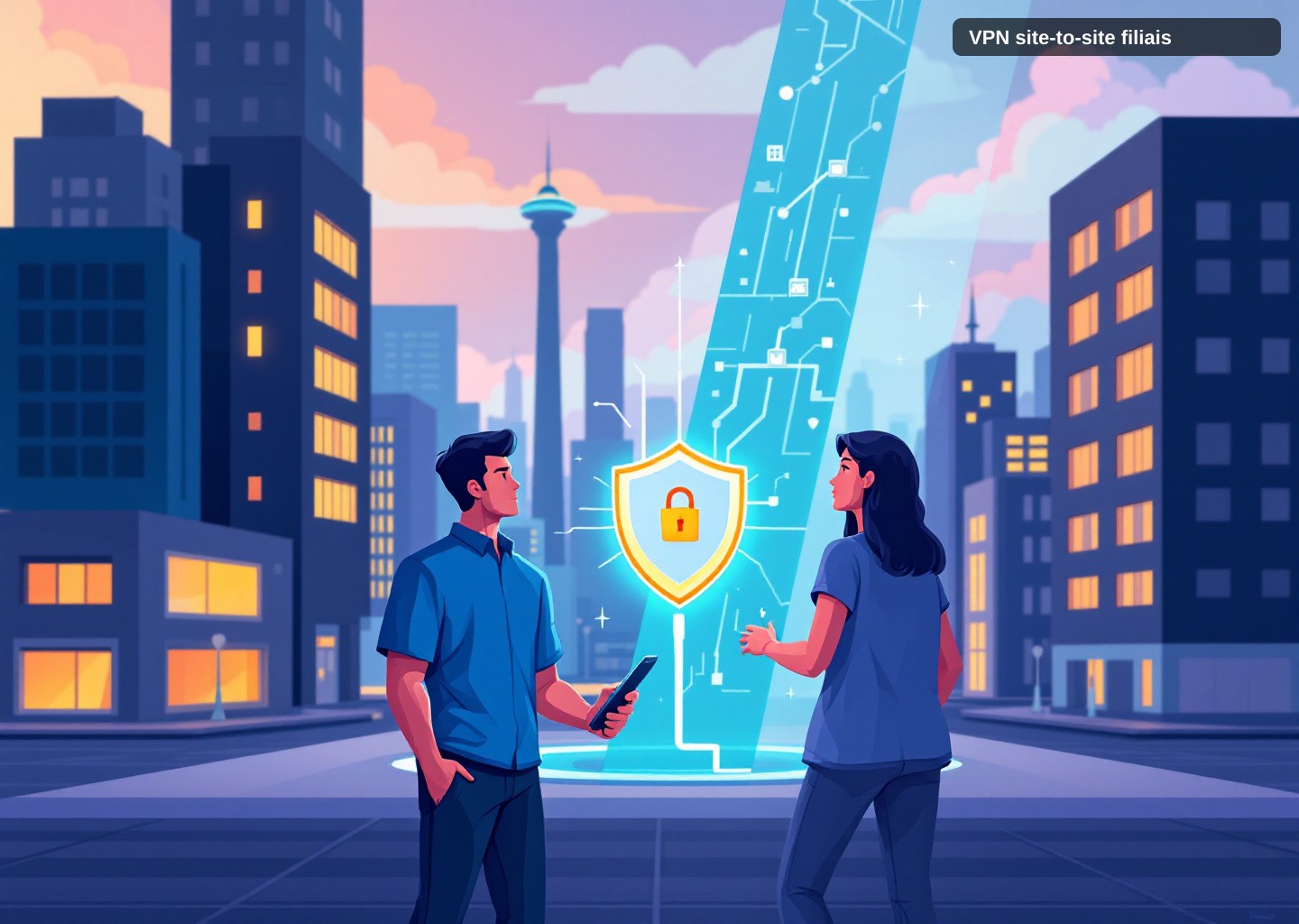 VPN site-to-site filiais: como interligar unidades com segurança