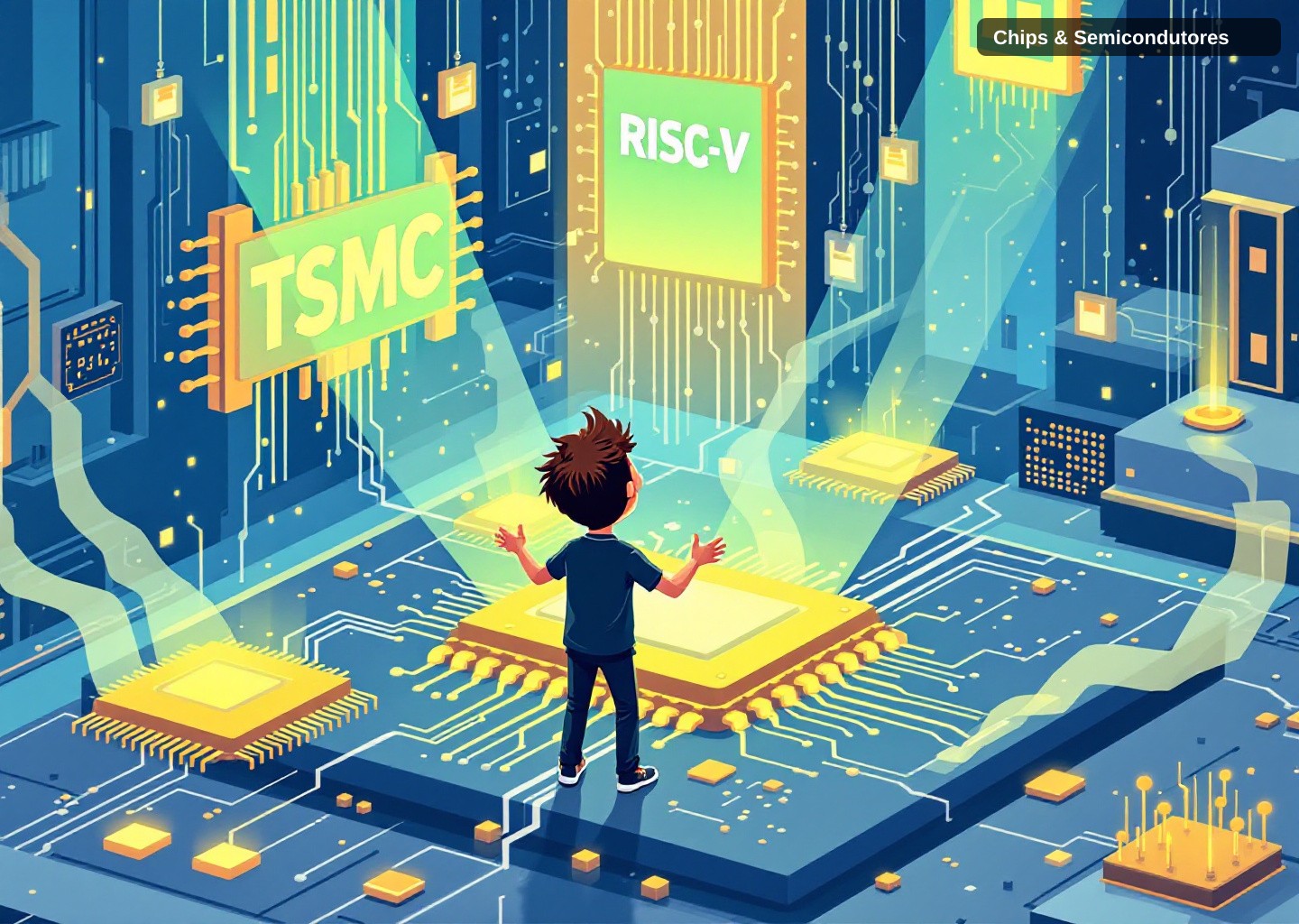 Resumo de chips e semicondutores (11/10): TSMC recorde com IA, RISC-V em xeque, Intel LGA1700 em 2027