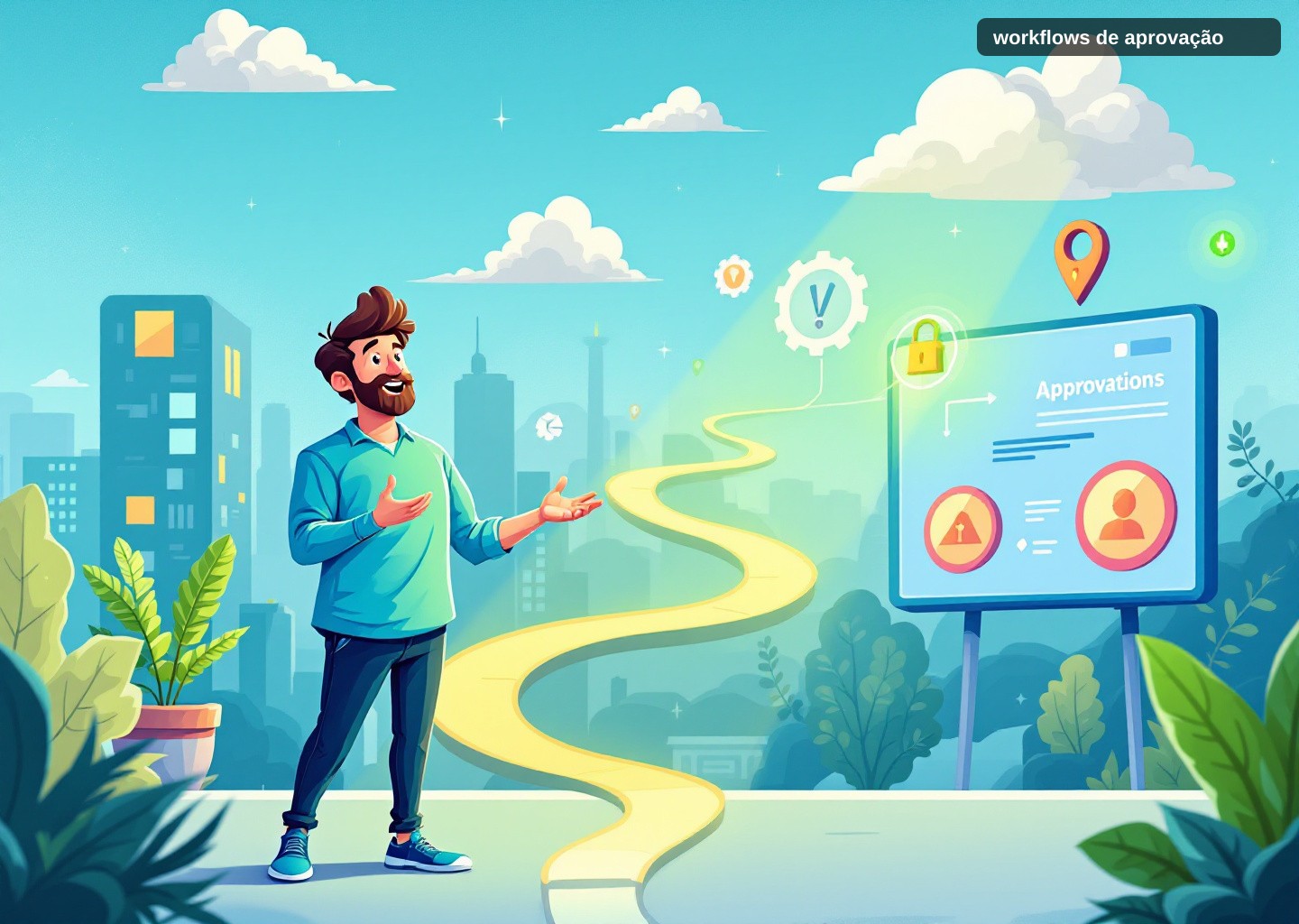 Workflows de aprovação: automatize processos internos