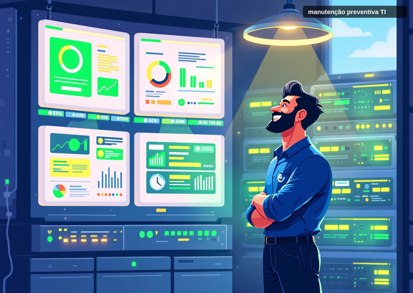 Manutenção Preventiva TI: Checklist Mensal para Empresas