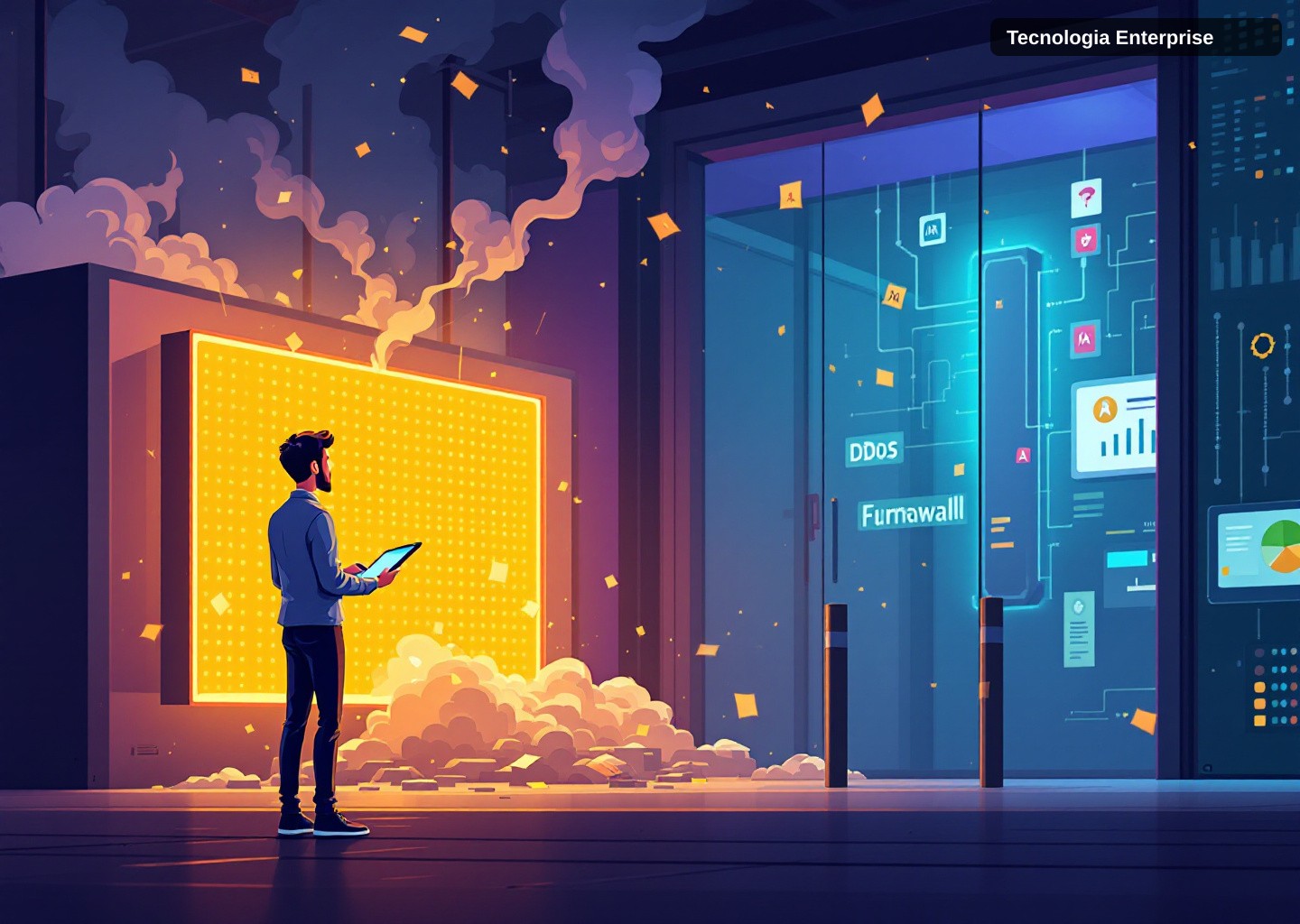 Resumo de tecnologia enterprise (29/10): Zero-day no Cisco, DDoS em alta, IA industrial